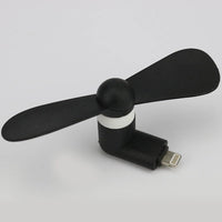Ventilador Mini Portátil para Teléfonos Móviles iPhone y Android